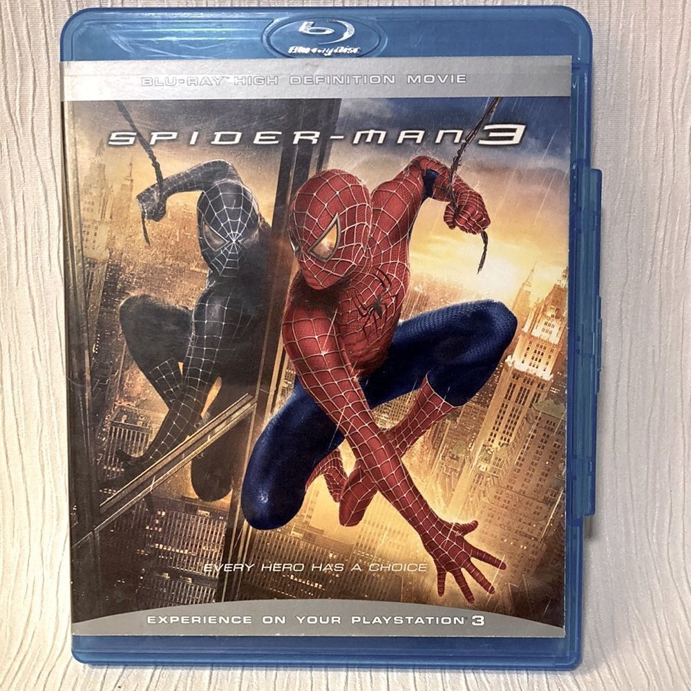 MARVEL Spiderman 3 - Blu/Ray DVD Video